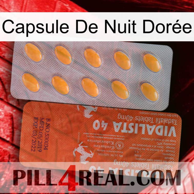 Capsule De Nuit Dorée 43